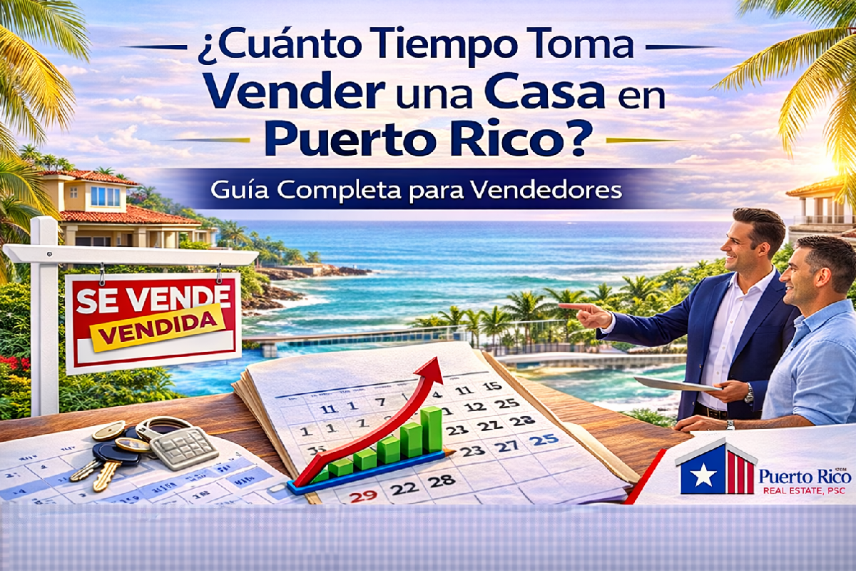 ¿Cuánto Tiempo Toma Vender una Casa en Puerto Rico? (Guía Completa 2026)
